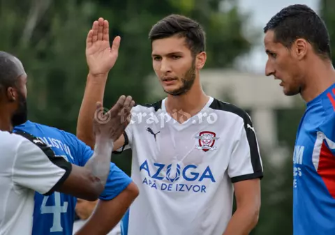 Rapid a bătut CSM Rm. Vâlcea de ziua Măciucii! N’Koyi a marcat din nou pentru ”vișinii”