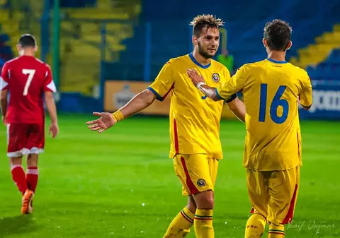 PRELIMINARIILE EURO 2017, ROMÂNIA U21 - BULGARIA U21 0-2. Tricolorii mici au fost penibili. Oaspeții s-au impus clar, mai ales după ce trupa lui Dulca a rămas în 10 oameni din minutul 54