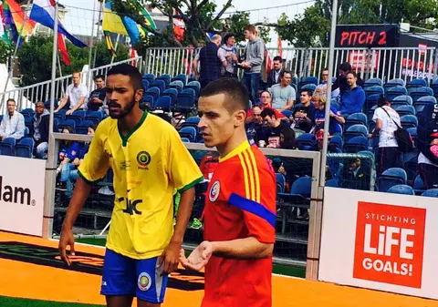 Naționala României a picat în ”grupa morții” la Homeless World Cup 2015 / VIDEO