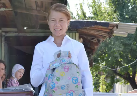 Libertatea a ajutat-o pe Andreea să meargă la școală: «Promit că o să învăț foarte bine!»