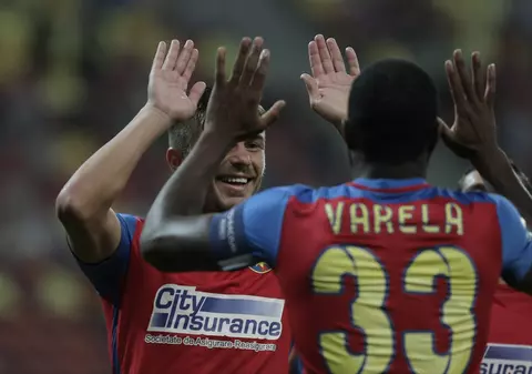 Liga 1, play-off, etapa a 8-a: Steaua - Viitorul 3-0. Varela a deschis scorul, Chipciu a marcat și s-a accidentat, Tade a înscris și el! Rusu, eliminat