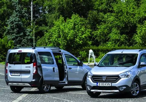 Versiuni Stepway! Test drive cu Dokker şi Lodgy, noile modele Stepway de la Dacia