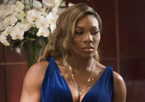 Serena radiază de fericire! Tenismena, la fel ca Adriana Lima sau Kate Moss!