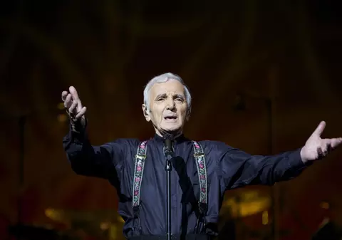 Concert de Cartea Recordurilor! La 91 de ani, Charles Aznavour va cânta la Romexpo