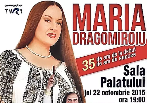 Maria Dragomiroiu împlineşte 35 de ani de muncă, la muncă!