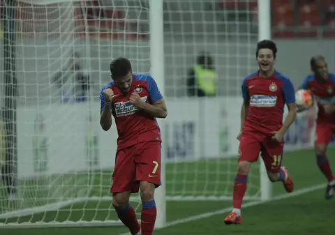 Cupa Ligii, ”sferturi”: Steaua - ACS Poli 1-0. Chipciu a decis meciul controlat de bănățeni în final! Incredibil: Stanciu a ratat două lovituri de la 11 metri! Doar 1.500 de inși au fost la meci / GALERIE FOTO