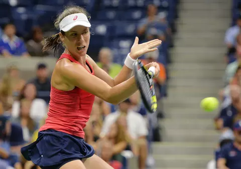 Johanna Konta, atinsă de blestemul Simonei Halep