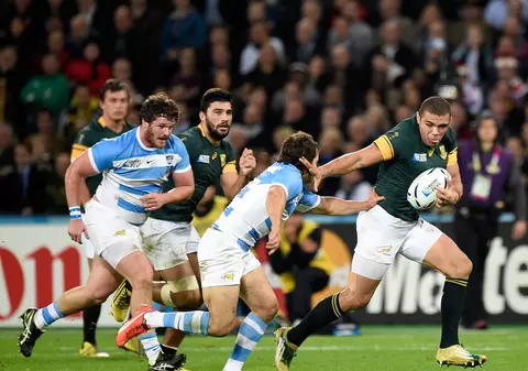 Cupa Mondială de rugby, finala mică: Africa de Sud - Argentina 24-13!