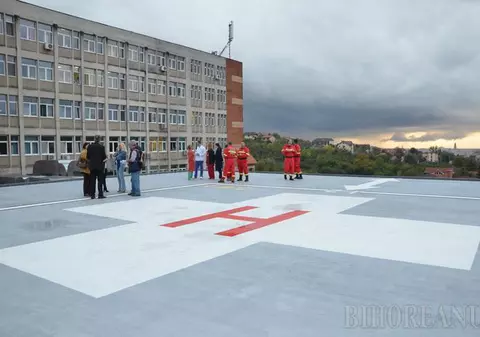 România are primul spital cu heliport pe acoperiş