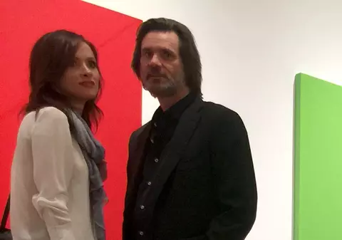 Jim Carrey a fost la o petrecere la câteva ore după ce fosta lui prietenă a scris ultimul mesaj: "Nu părea deloc supărat"