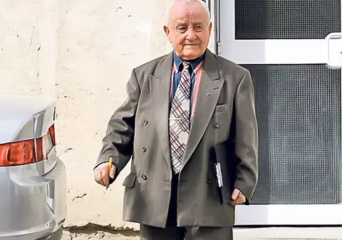 La 91 de ani, Ion Columbeanu stă de câteva zile în frig