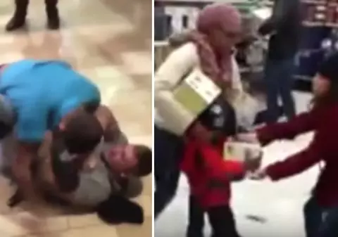 Black Friday 2105. Americanii S-AU BĂTUT în magazine pentru marile reduceri. O femie a atacat un copil de 6 ani | VIDEO