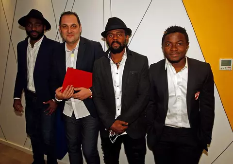 Dinamoviștii Essombe și Fai, implicați într-un accident rutier la Săftica