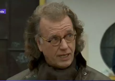 Andre Rieu, în lacrimi în fața clubului Colectiv. Care au fost primele cuvinte ale artistului | FOTO