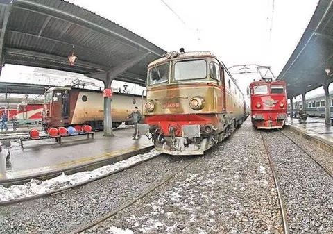 Bătrână ucisă de tren într-o gară din Iași