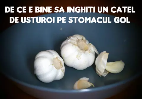 Ce efecte miraculoase are un căţel de usturoi pe stomacul gol