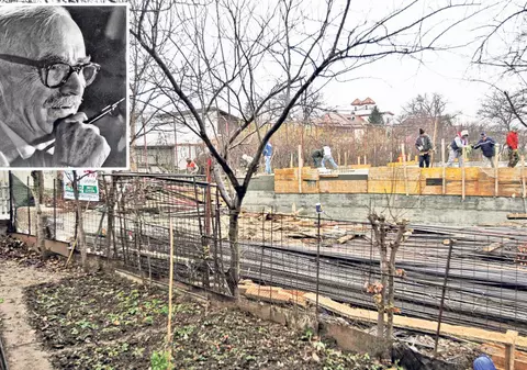 Au pus cruce muzeului! Un ansamblu rezidenţial «va înghiţi» casa memorială a poetului Tudor Arghezi, monument istoric