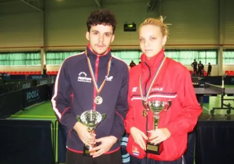 Alin Spelbuș și Adina Diaconu au câștigat Cupa României la tenis de masă