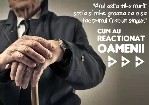 Un bătrân a scris pe Facebook că nu vrea să fie singur de Crăciun. Reacțiile au fost uimitoare!