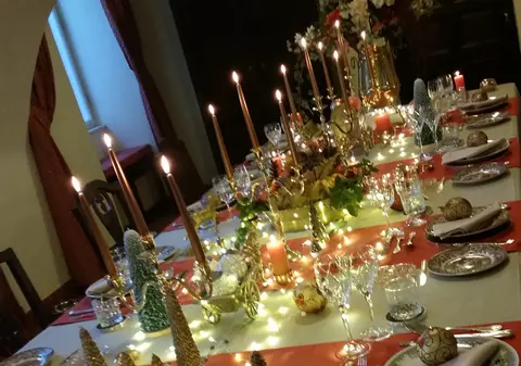 Cum arată masa de Crăciun a familiei regale a României