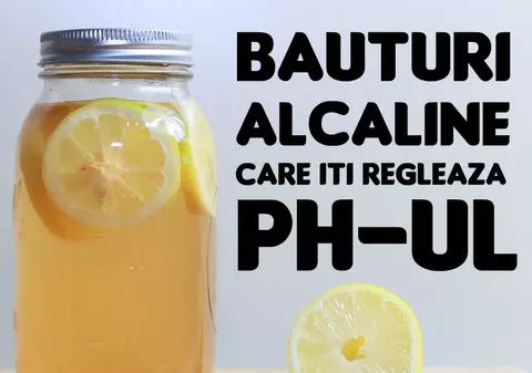 Băuturi alcaline care echilibrează PH-ul organismului