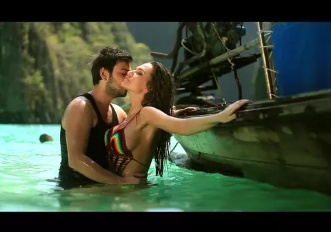 Scene sexy cu Anna Lesko și iubitul său! Foto