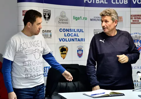 FC Voluntari l-a dat afară pe Gigi Mulțescu ca pe un câine, pe timp de iarnă! Vine pilosul Ilie Stan?