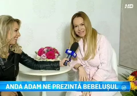 Anda Adam: "Am plâns în hohote de bucurie. Mai vrem un copil"