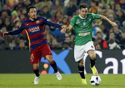 După golul de pe ”Camp Nou”, fotbaliștii lui Villanovense au luat câte o pulpă de porc