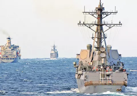 Incident pe Marea Neagră. Ce s-a întâmplat între câteva nave rusești și turcești