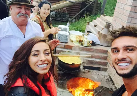 Ruby și Dorian Popa au petrecut Ziua Națională împreună