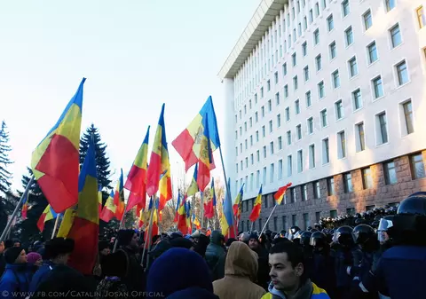 Igor Dodon: SUA au generat criza de la Chişinău, pentru a obţine unirea Republicii Moldova cu România