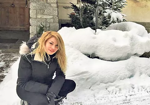 Valentina Pelinel a fost la biserică de ziua lui Borcea!