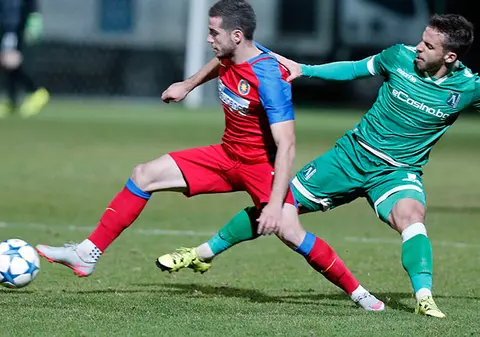 Steaua - Ludogoreț 0-3, în rejucarea play-off-ului din 2014. ^Moți: ”Îmi place să bat Steaua și când joc în fața blocului!” / FOTO&VIDEO