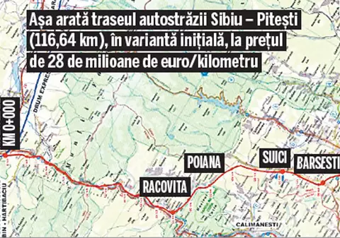 Autostrada fantomă a costat 97 de milioane €!