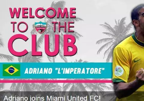 Adriano, fostul coleg al lui Mutu de la Parma, a debarcat în America