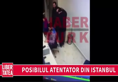 VIDEO EXCLUSIV | Au apărut imagini cu posibilul atentator din Istanbul 