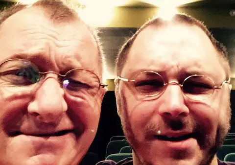 Nu vezi dublu! Mălăele și fiul lui, împreună pe scenă!