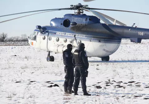 Hoții de lemn, urmăriți cu elicopterul