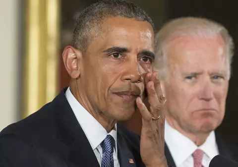 Barack Obama a plâns în faţa ziariştilor! VIDEO