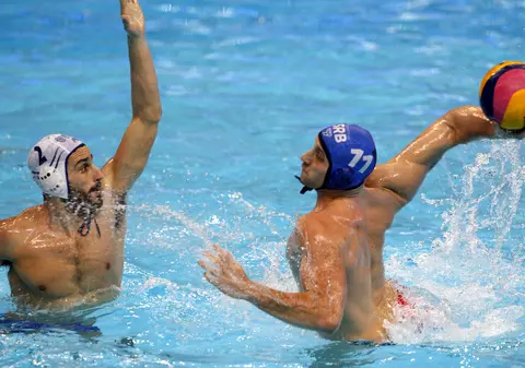 Serbia - Muntenegru, finala Campionatului European de polo / VIDEO