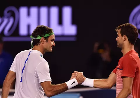 Reacții fabuloase ale lui Federer, la meciul Mariei Șarapova / VIDEO