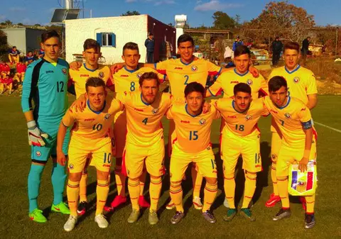 Tricolorii U19 au făcut egal cu juniorii de la Apoel Nicosia