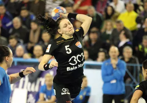 Victorie mare pentru fetele de la HCM Baia Mare, în Liga Campionilor, cu Ferencvaros