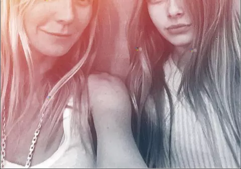 Gwyneth Paltrow are o sosie: e chiar fiica ei