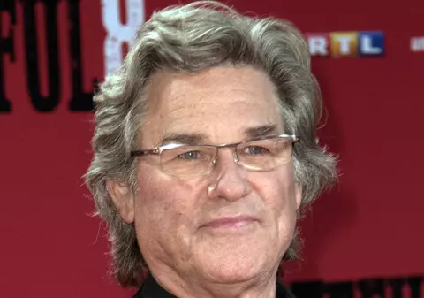 Gafa făcută de Kurt Russell, la filmările pentru "The Hateful Eight"