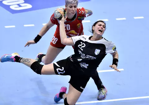 Midtjylland - CSM București 23-28. Moment istoric pentru sportul tricolor! România are în premieră două echipe în sferturile de finală ale Ligii Campionilor la handbal feminin!