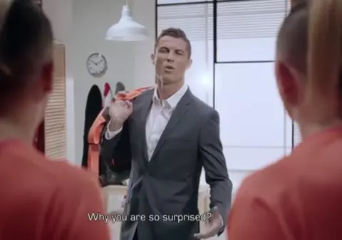 Ronaldo și-a mai făcut rost de un scandal, după ultima reclamă