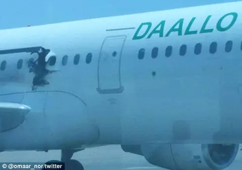 O bombă ar fi provocat explozia de la bordul avionului Airbus somalez
