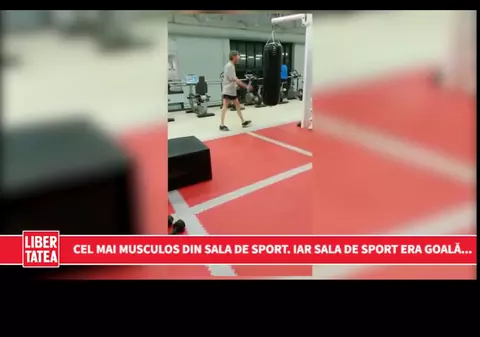 Cel mai "musculos" din sala de sport | VIDEO